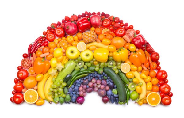 Kolory warzyw i owoców